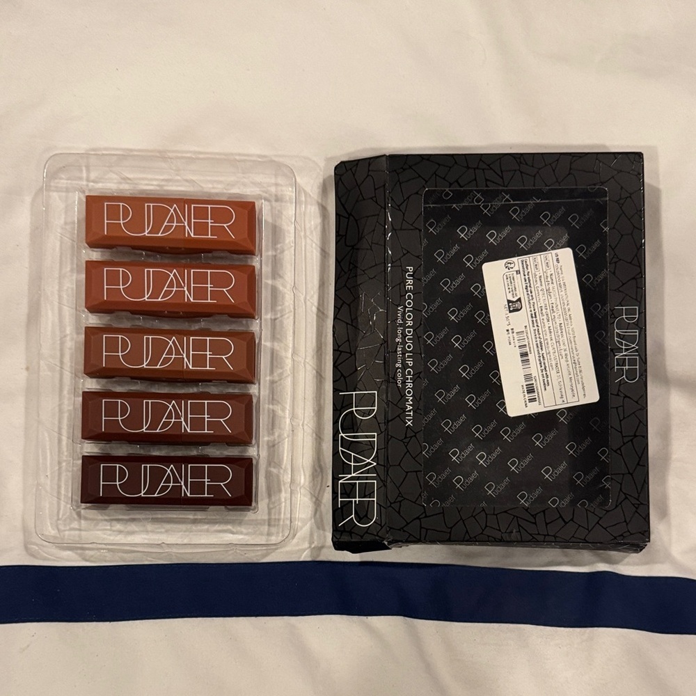 PUDAIER - Women's Lipstick Set - Brown Shades